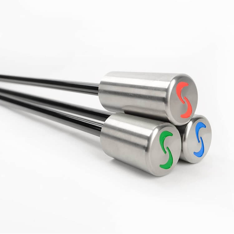 SuperSpeed Golf weighted training clubs resting together